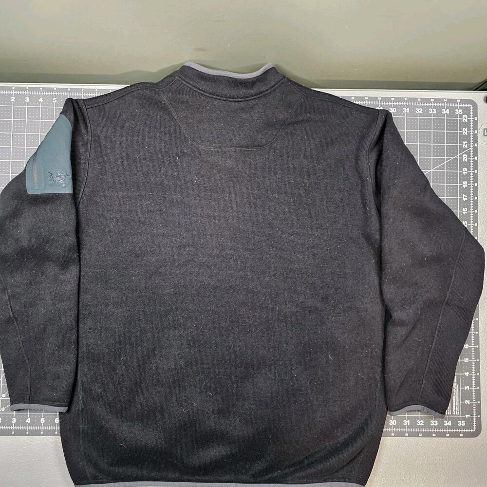 Arc'teryx Covert 1/2 Zip Pullover XL Polartec Fleece Jacket Black Tactical Work - Picture 6 of 9